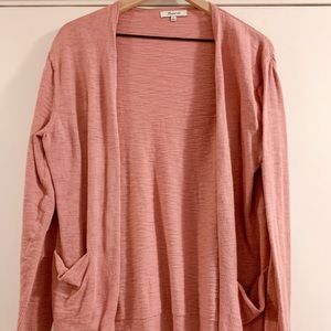 Madewell Summer Ryder Cardigan - Rich Berry Size M